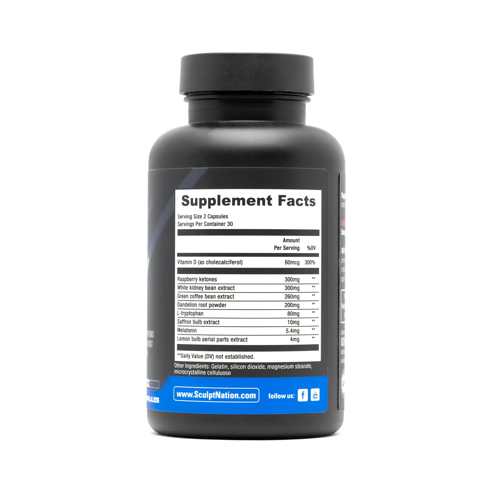 Thermogenic Metabolism Support Supplement for Energy & Weight Management | Premium Herbal Formula Veggie Capsules (60 Count)
