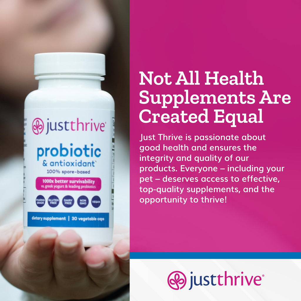 Just Thrive Probiotic & Antioxidant Supplement -30 Caps